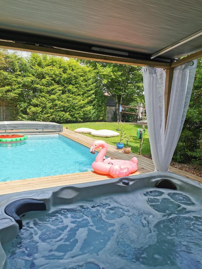 Villa Moya, Dependance Privee Piscine & Spa Châteauneuf-sur-Loire Buitenkant foto