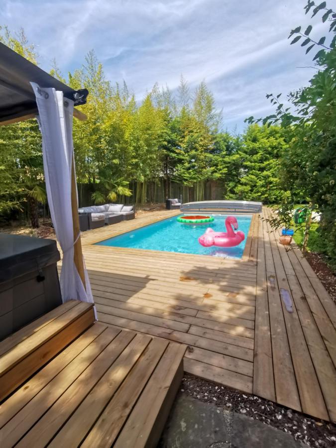 Villa Moya, Dependance Privee Piscine & Spa Châteauneuf-sur-Loire Buitenkant foto