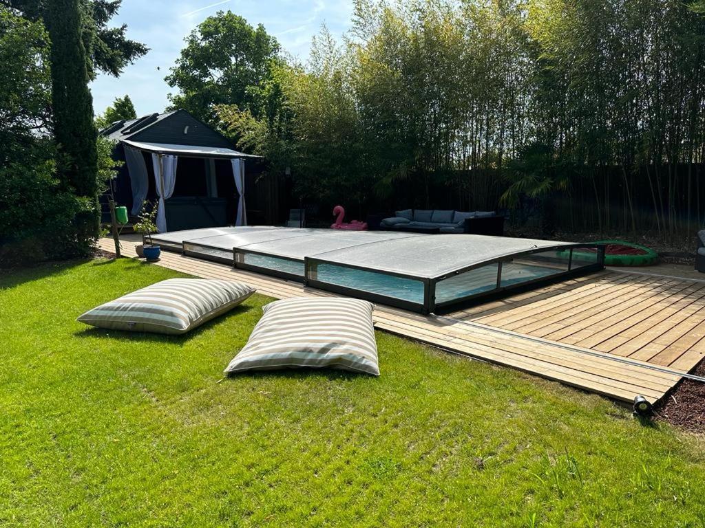 Villa Moya, Dependance Privee Piscine & Spa Châteauneuf-sur-Loire Buitenkant foto